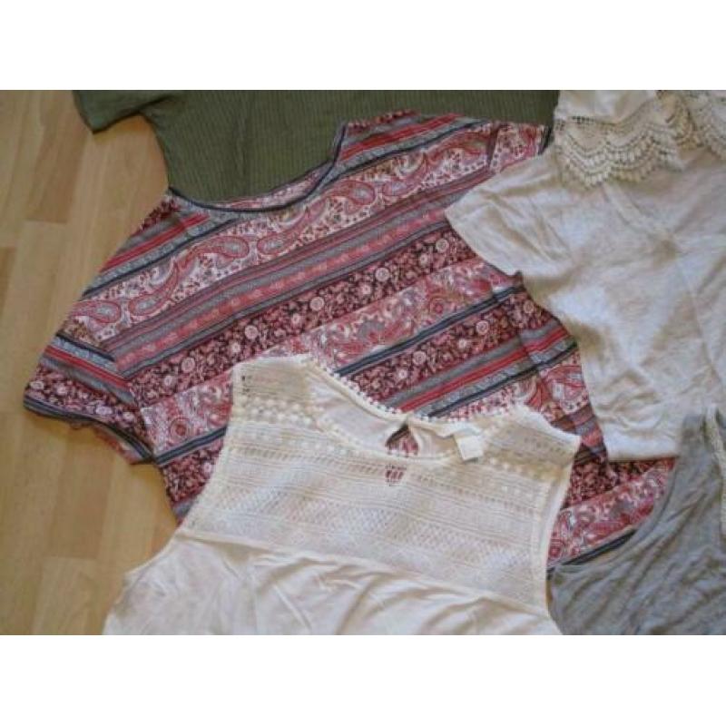 Zomer tops pakket 7-delig oa Zara, Divided **Nieuw**
