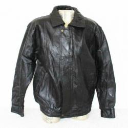 Mooie Vintage Leren Dames Jas281* (L) winterjas