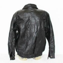 Mooie Vintage Leren Dames Jas281* (L) winterjas