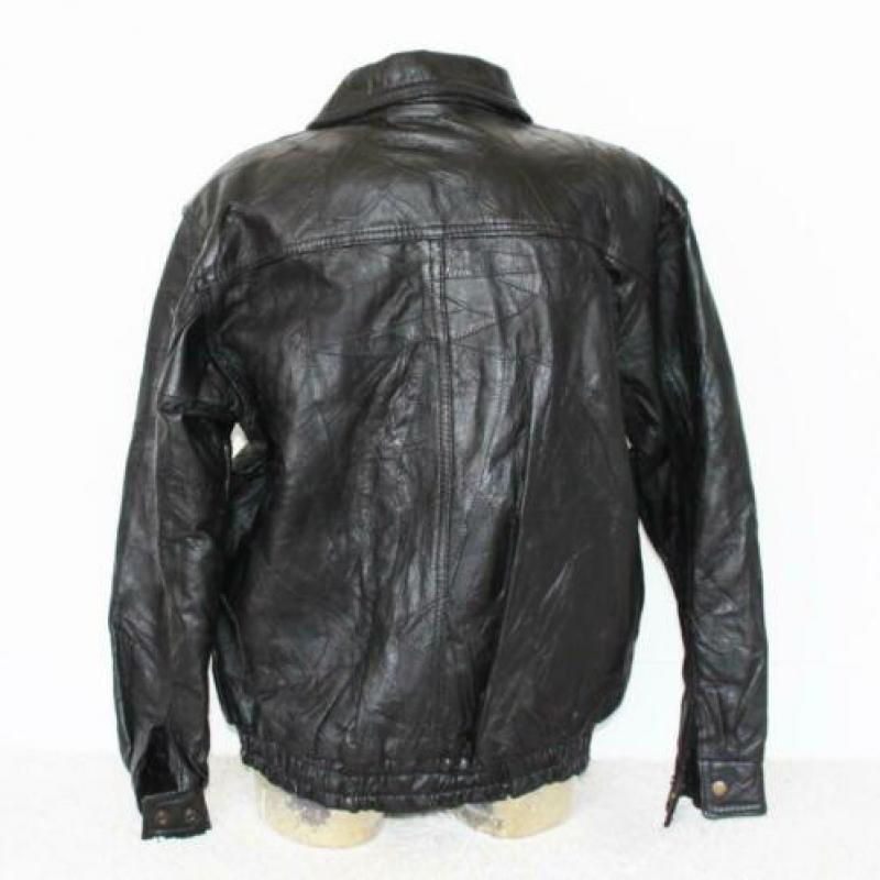 Mooie Vintage Leren Dames Jas281* (L) winterjas