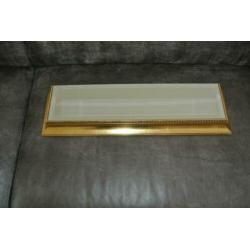 Muurconsole gespiegeld Houten console