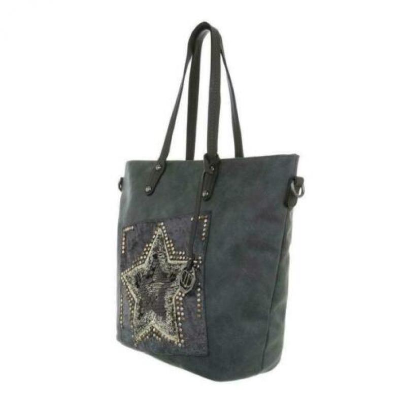 Dames schoudertas / Shopper Dudlin (TA-4035-5-grey)