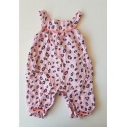 Roze tuinbroek, mt 62