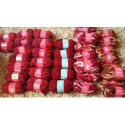 400 bollen oa scheepjes; zie foto's! nieuw