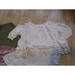 Zomer tops pakket 7-delig oa Zara, Divided **Nieuw**