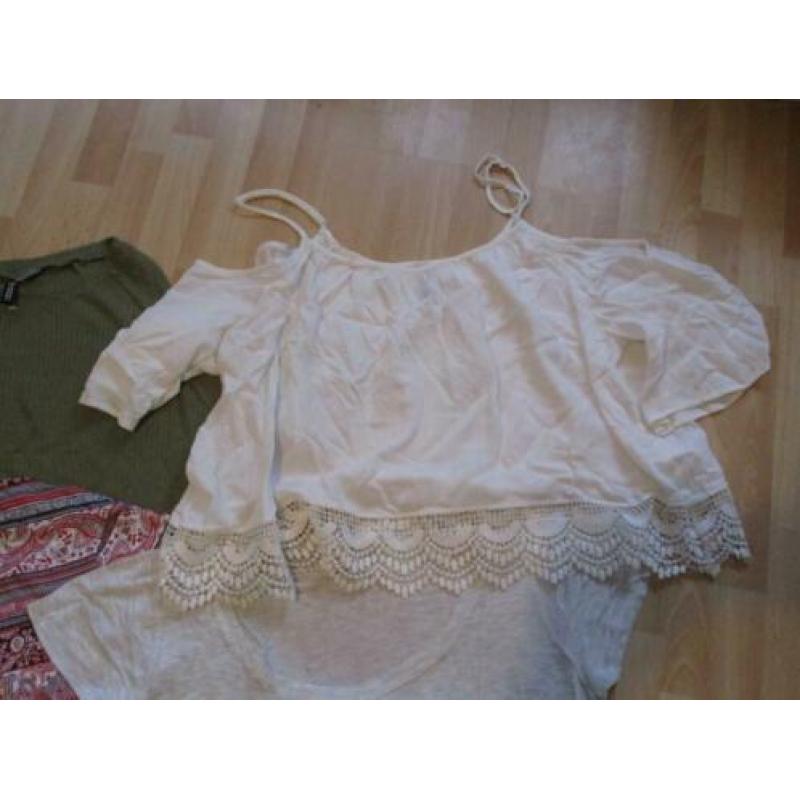 Zomer tops pakket 7-delig oa Zara, Divided **Nieuw**