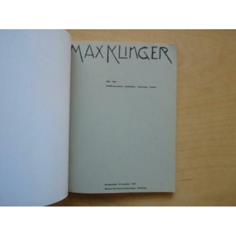 Max Klinger 1857 - 1920 Beeldhouwwerken, Schilderijen