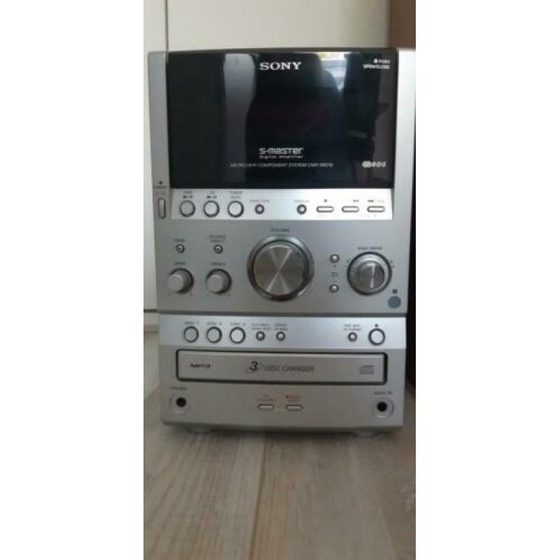 Stereo SONY met boxen