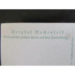 3e Rijk postkaart Grosse Halle Berghof