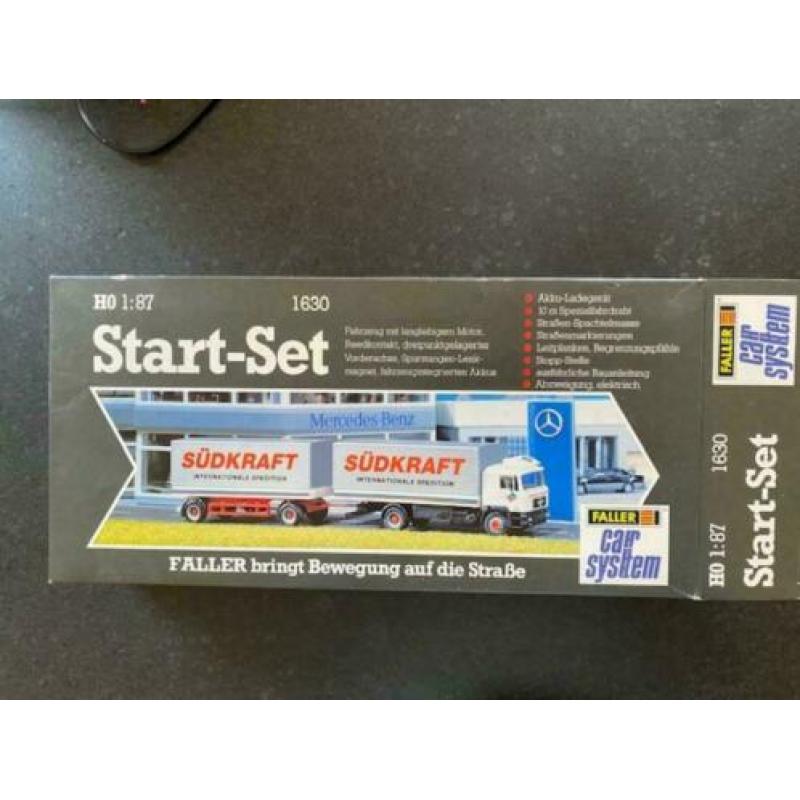 Faller Car System startset model 1630 nieuw in doos SUDKRAFT
