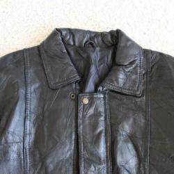 Mooie Vintage Leren Dames Jas281* (L) winterjas