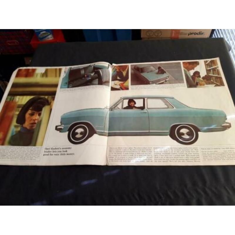 Buick's Opel Kadett 1965 - folder USA