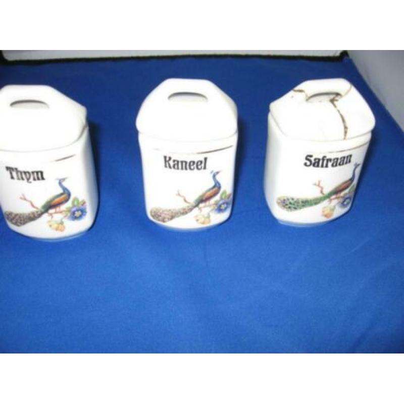 Kruidenpotten 7 delige set