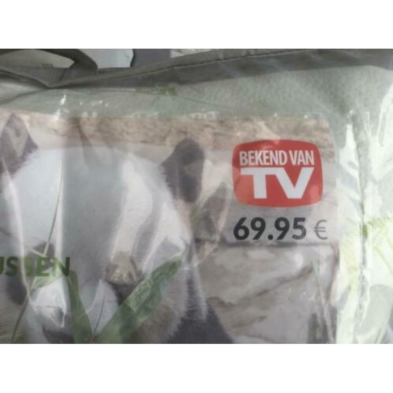Nieuw! Ergonomisch bamboe kussen