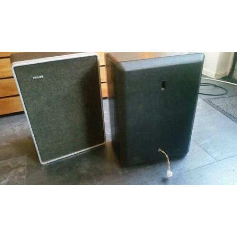 Philips vintage retro luidsprekers boxen speakers design