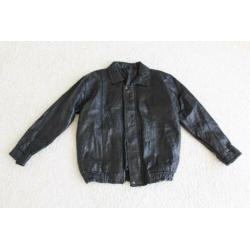 Mooie Vintage Leren Dames Jas281* (L) winterjas