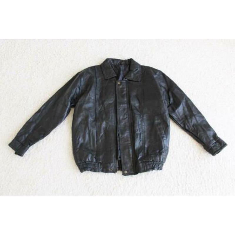 Mooie Vintage Leren Dames Jas281* (L) winterjas