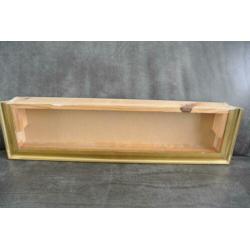 Muurconsole gespiegeld Houten console