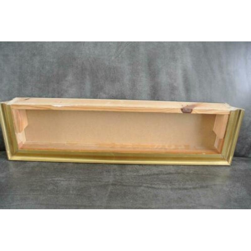 Muurconsole gespiegeld Houten console