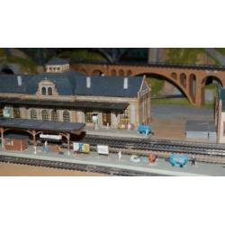 Station Altstadt met extra perron