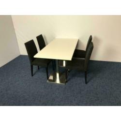 Kantine-inrichting Andreu World stoelen Office Consign tafel
