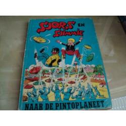 3 Stripboeken Sjors en Sjimmie jaren 60- 70