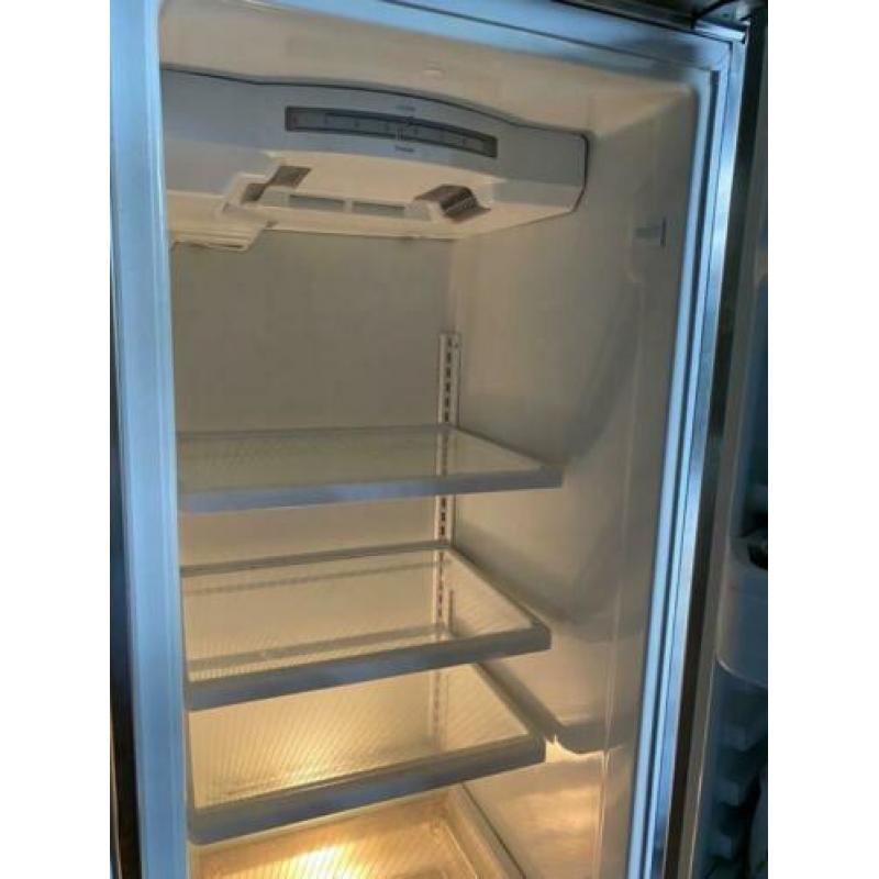 Amerikaanse Bosch Dubbele RVS koelkast/vriezer combi