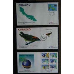 Modern Curacao, 1e dag envelop, E1 t/m E15-E15a-E17-E17