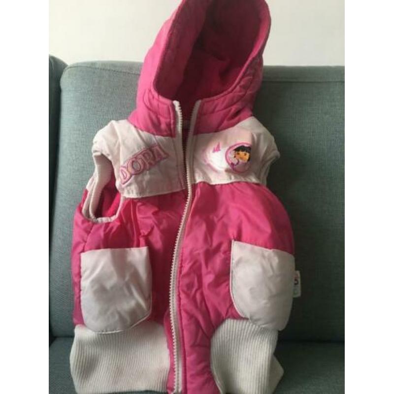 Bodywarmer met Dora, maat 110