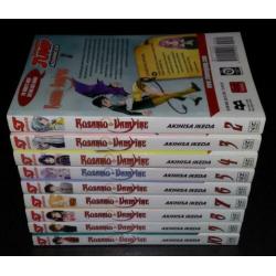 Manga: Rosario+Vampire -season 1 vol 2-10; season 2 vol 1-12