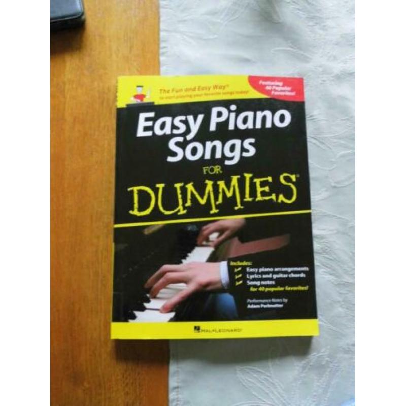 lesboeken & songboek piano / keyboard