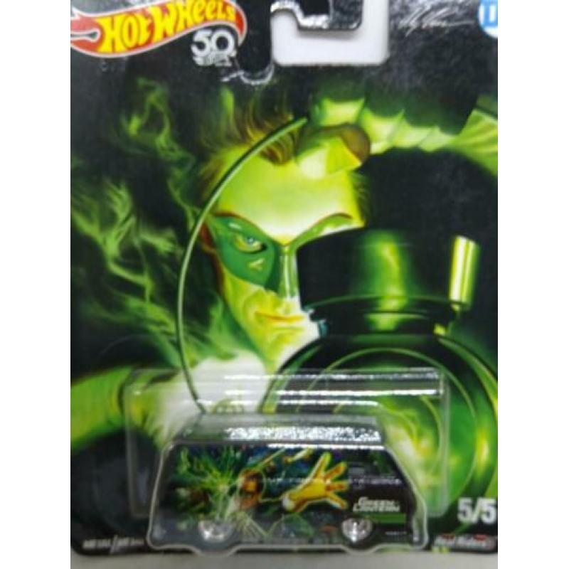 Dodge a100 green lantern 1:64 3inch Hotwheels real Pol