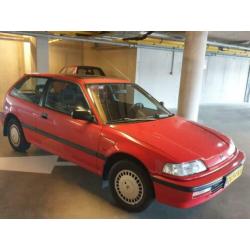 Honda Civic 1.5 I GLX PS 16V AUT U9 1991 Rood 61.433 Km NAP