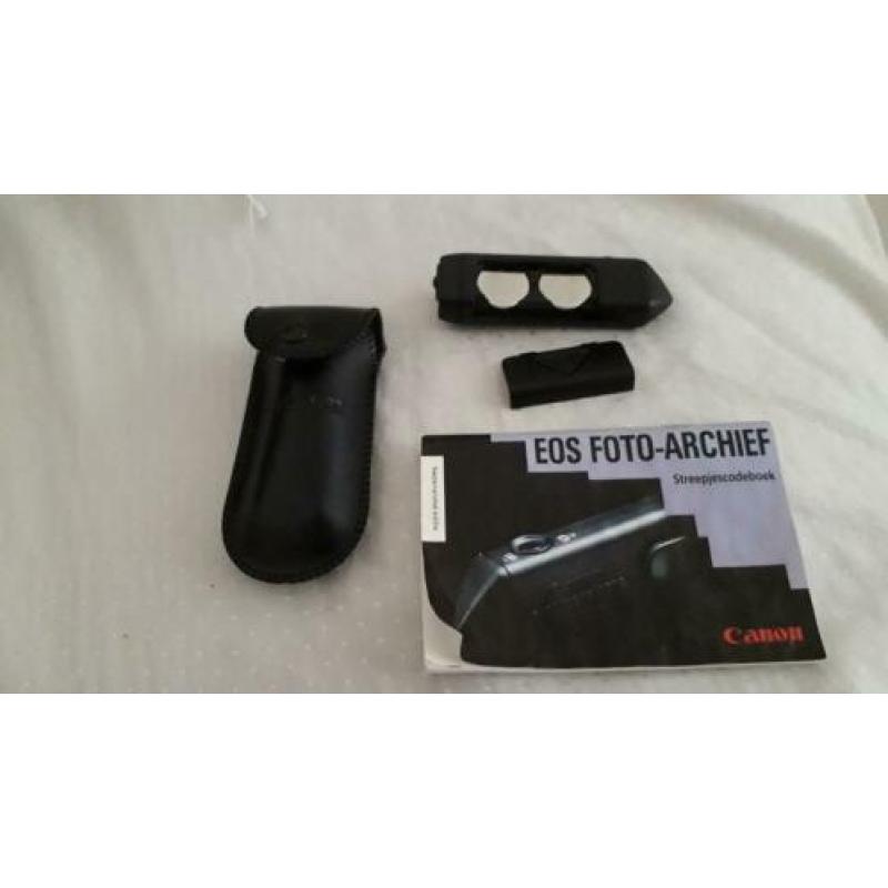 Canon EOS foto archief streepjescodeboek 3 euro