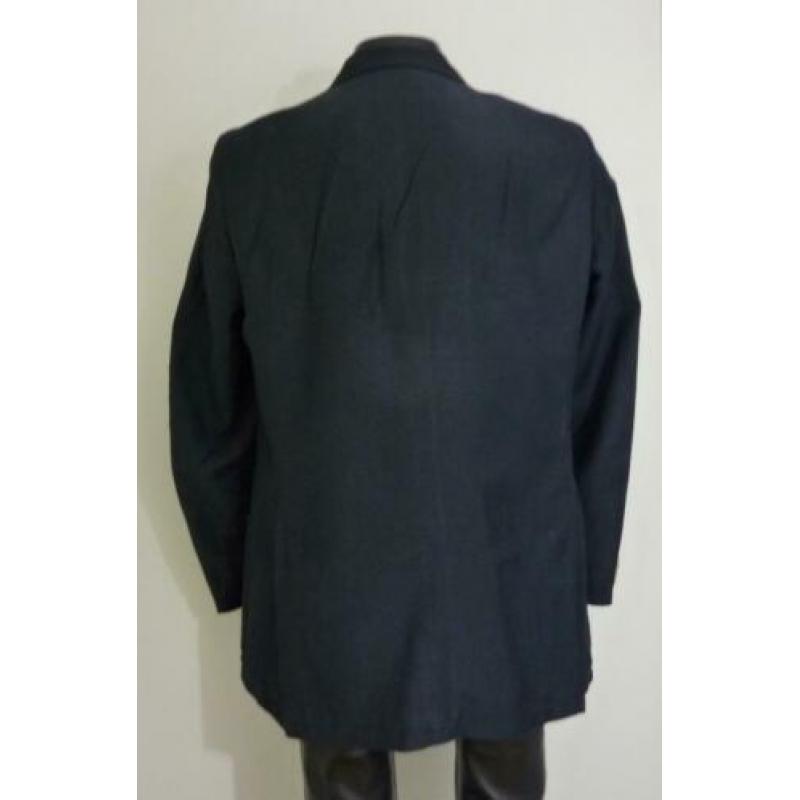 Blauwe -sunny day- blazer van wol/linnen van Tommy Hilfiger