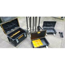 Gereedschaps trolley / wagen Dewalt inclusief 3 systainers