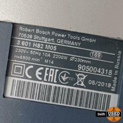 Bosch professional Slijptol GWS 22-230JH enBosch GWS 7-125.