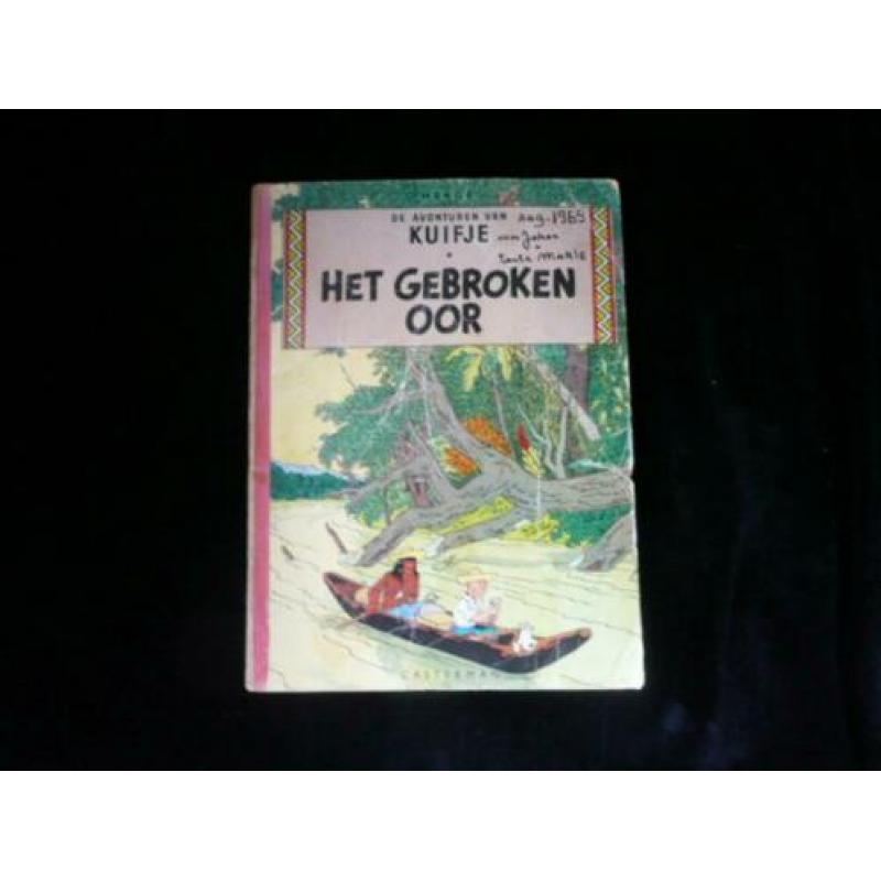 kuifje Het gebroken oor
