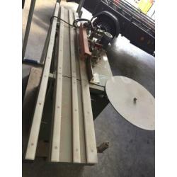 Strijkfineer machine