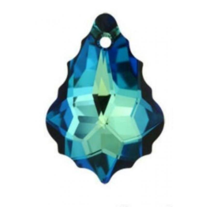 u52 Nieuw Mooi 925 Zilver Ketting Swarovski Hanger Gratis ve