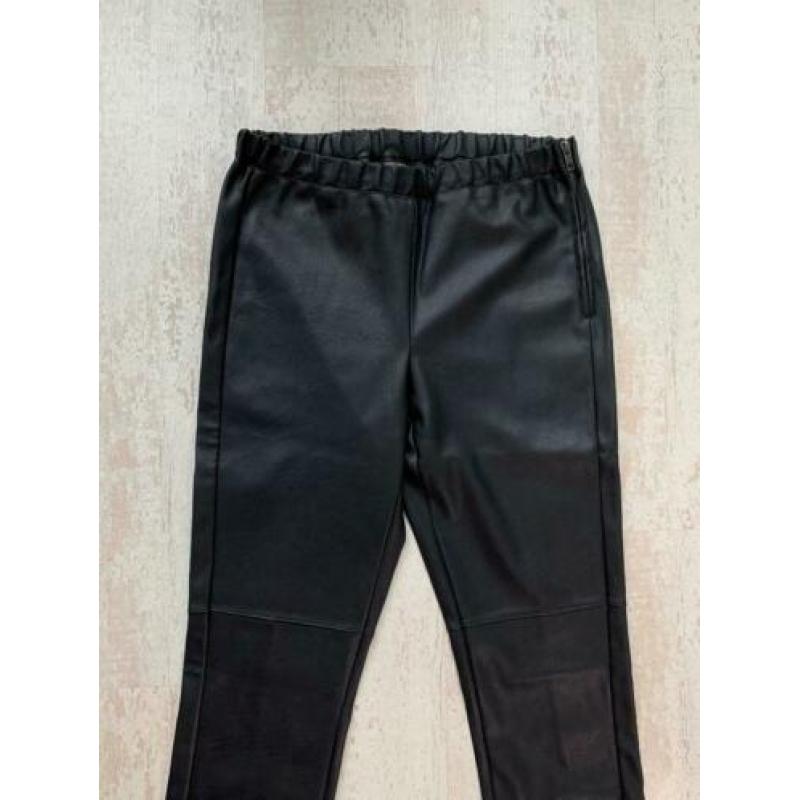 Imitatie leren broek van Soyaconcept maat 40 - Leatherlook