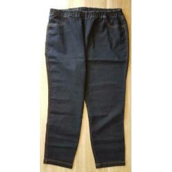 Broek, denim spijkerstof blauw (maat 3XL)NIEUW!!!