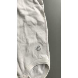 Prachtig Petit Bateau rompertje maat 56