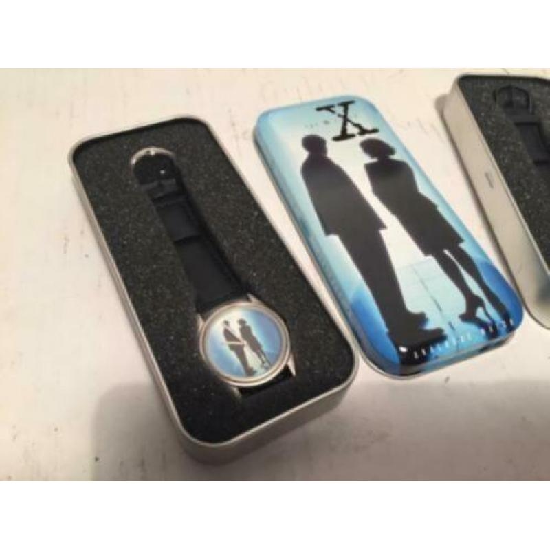 2 x X-Files horloges nooit gebruikt