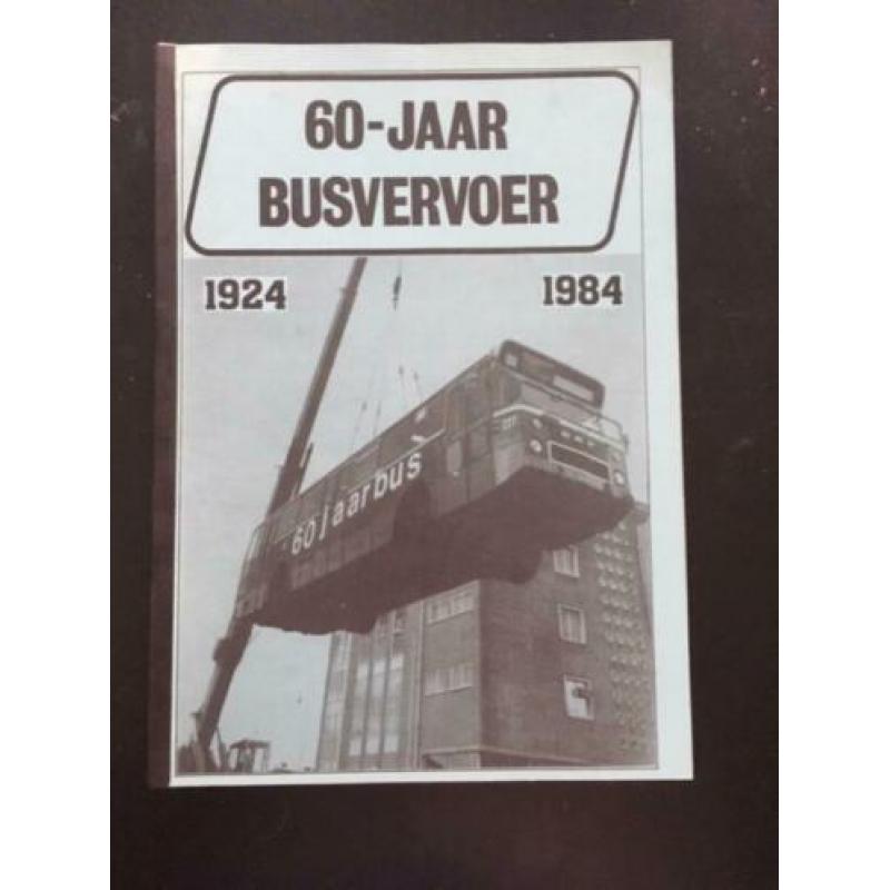 HTM 60 jaar Busvervoer 3 boeken