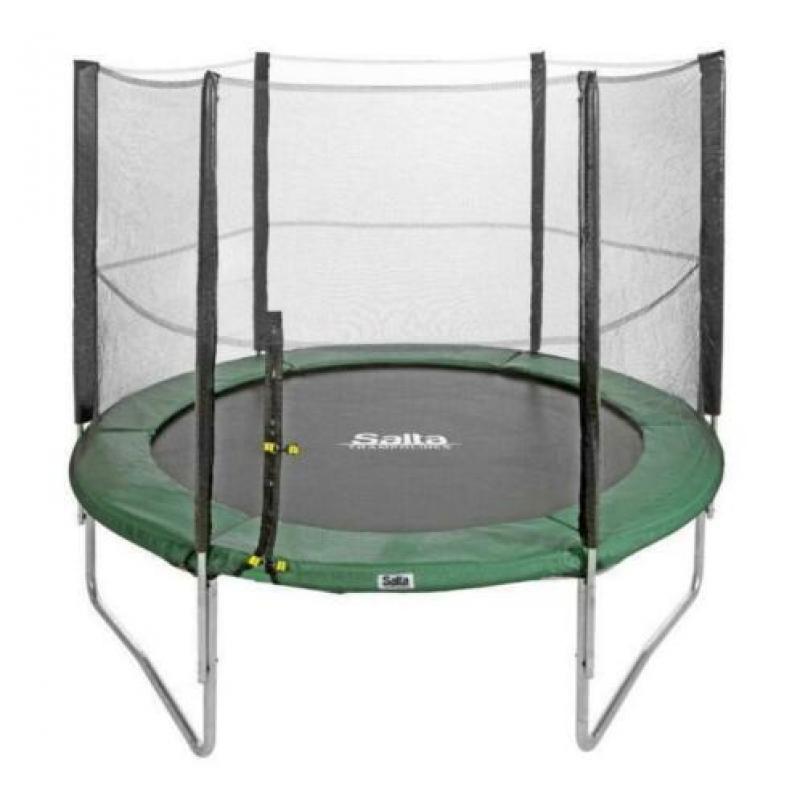 Salta trampoline 244 met veiligheidsnet | Groene rand 980