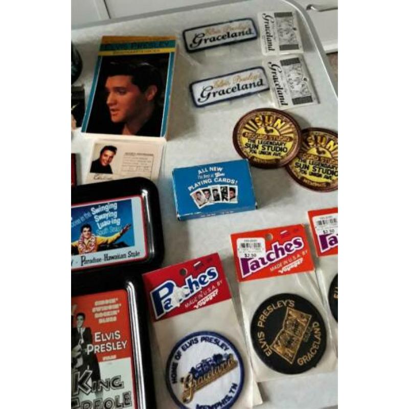 Diverse verzamelspullen van Elvis Presley, zie omschrijving.