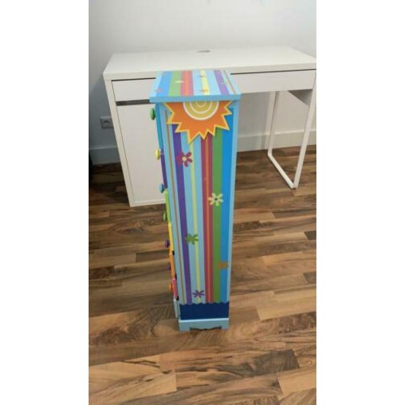 Vrolijk ladenkastje voor kinderen