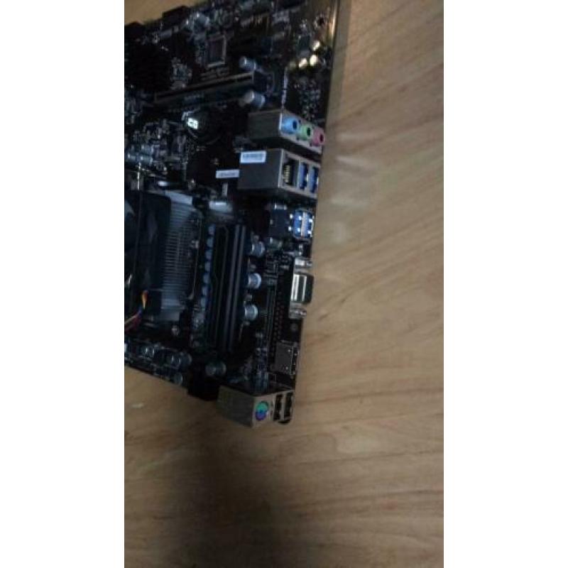 Msi moederbord met processor