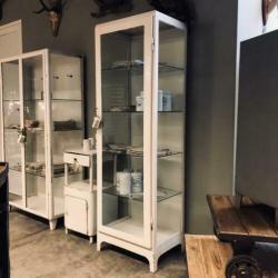 Medicijnkast, vitrinekast, vitrine, vintage, kast, apotheek